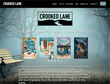 Tablet Screenshot of crookedlanebooks.com